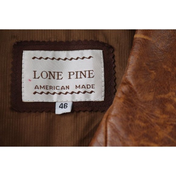 lone pine Jackets & Coats Lone Pine Leather Jacket Mens 46 American